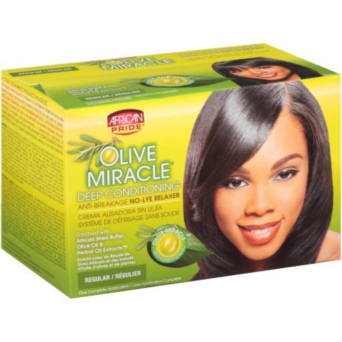 African Pride Olive Miracle No-Lye Relaxer (Regular)