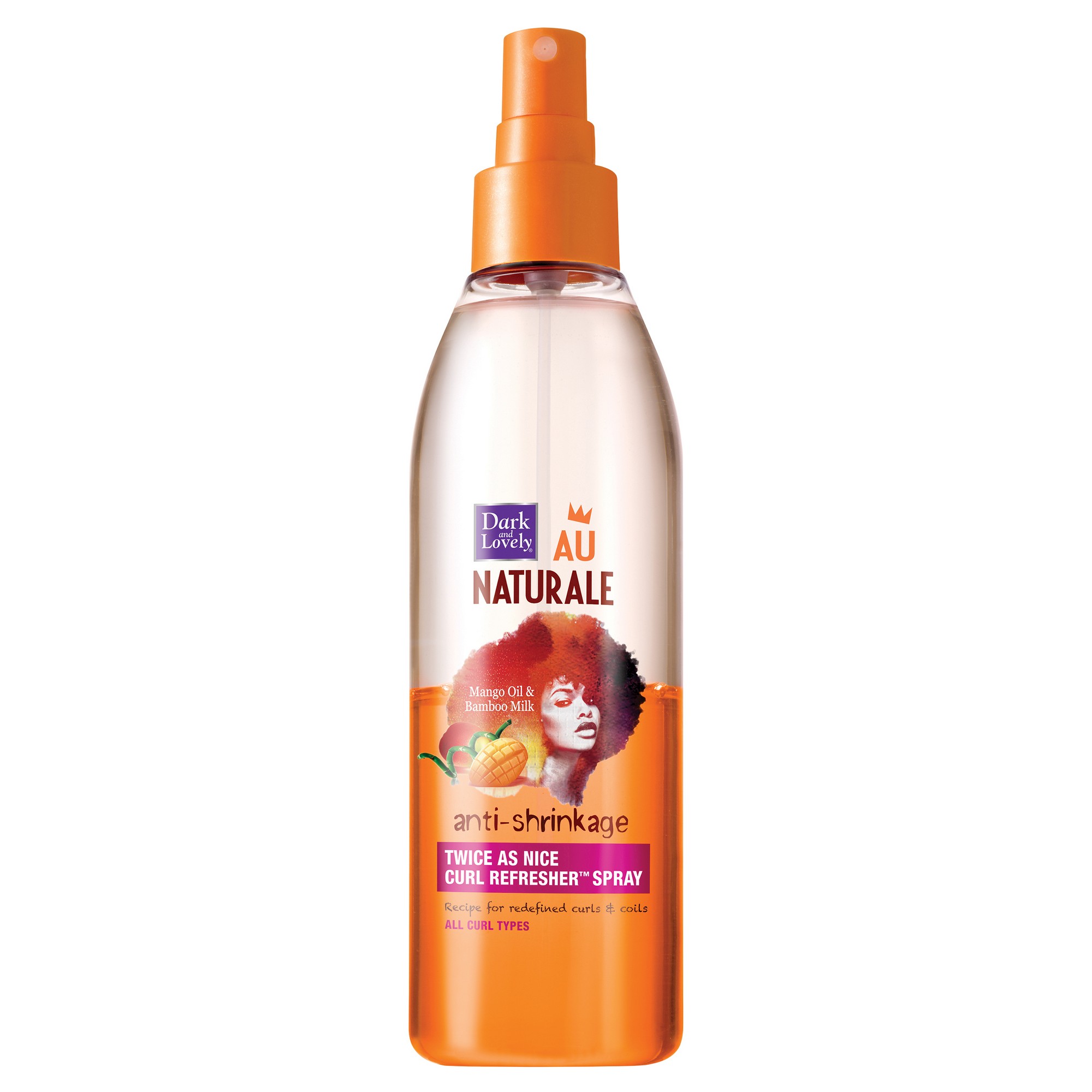 Dark & Lovely Au Naturale Anti-Shrinkage Twice As Nice Curl Refresher Spray