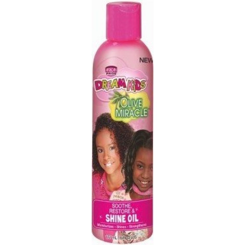 African Pride Dream Kids Olive Miracle Shine Oil 6oz