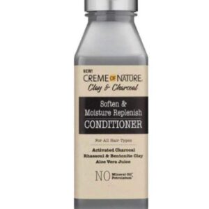 Creme Of Nature Clay & Charcoal Soften & Moisture Replenish Conditioner 12oz