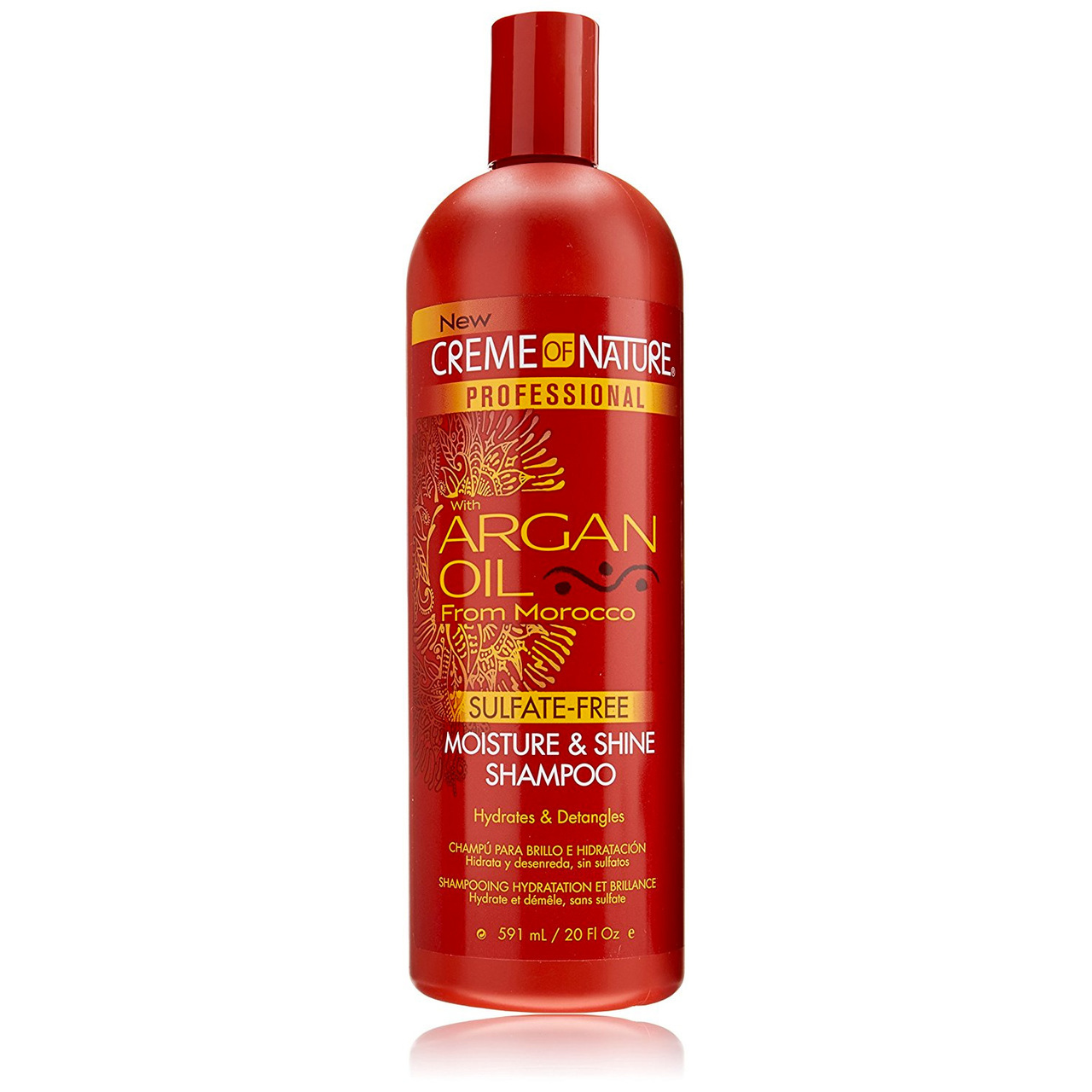 Creme Of Nature Argan Oil Sulfate Free Moisture & Shine Shampoo 20oz