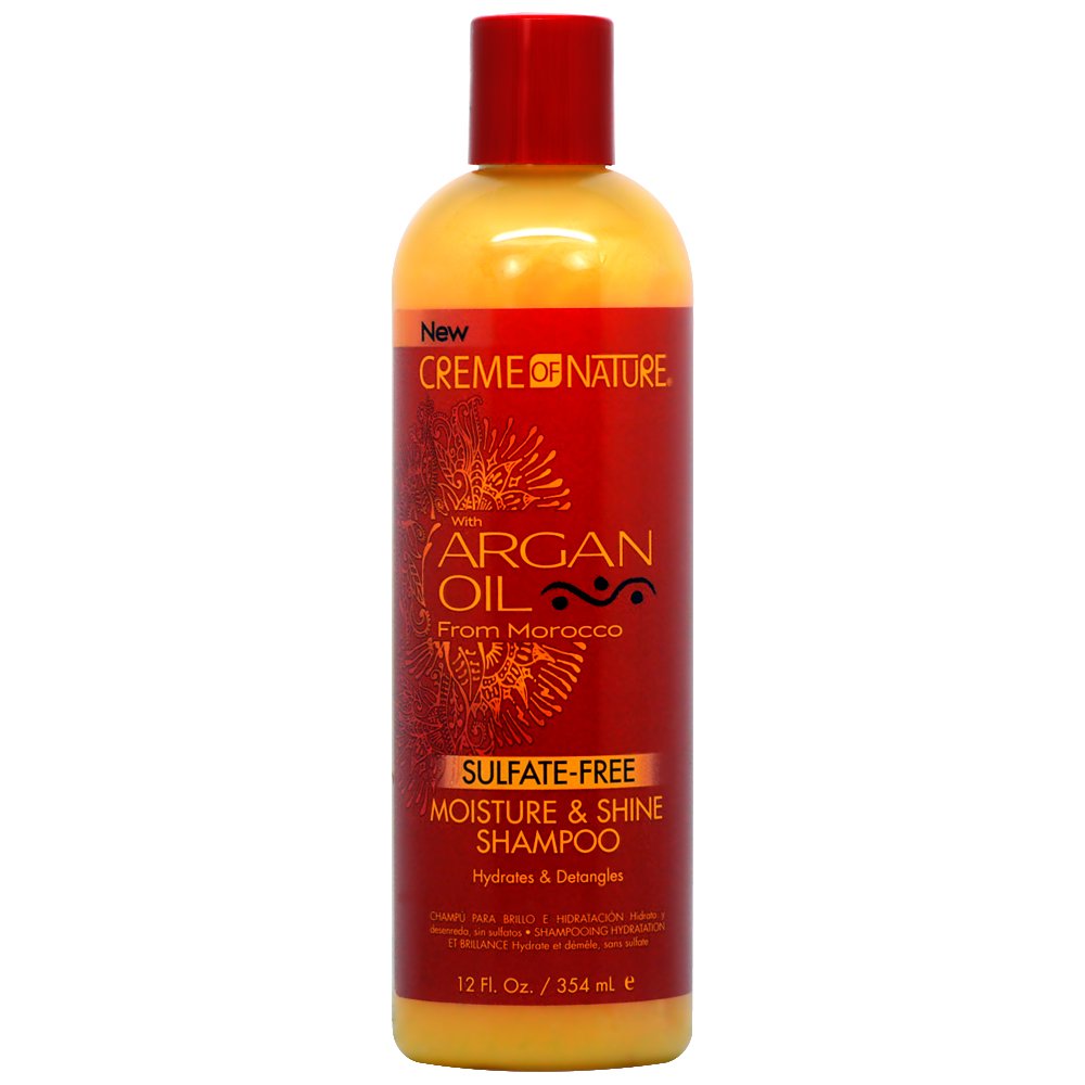 Creme Of Nature Argan Oil Sulfate Free Moisture & Shine Shampoo 12oz