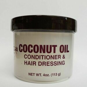 Kuza Coconut Oil Conditioner & Hair Dressing Grease 4oz