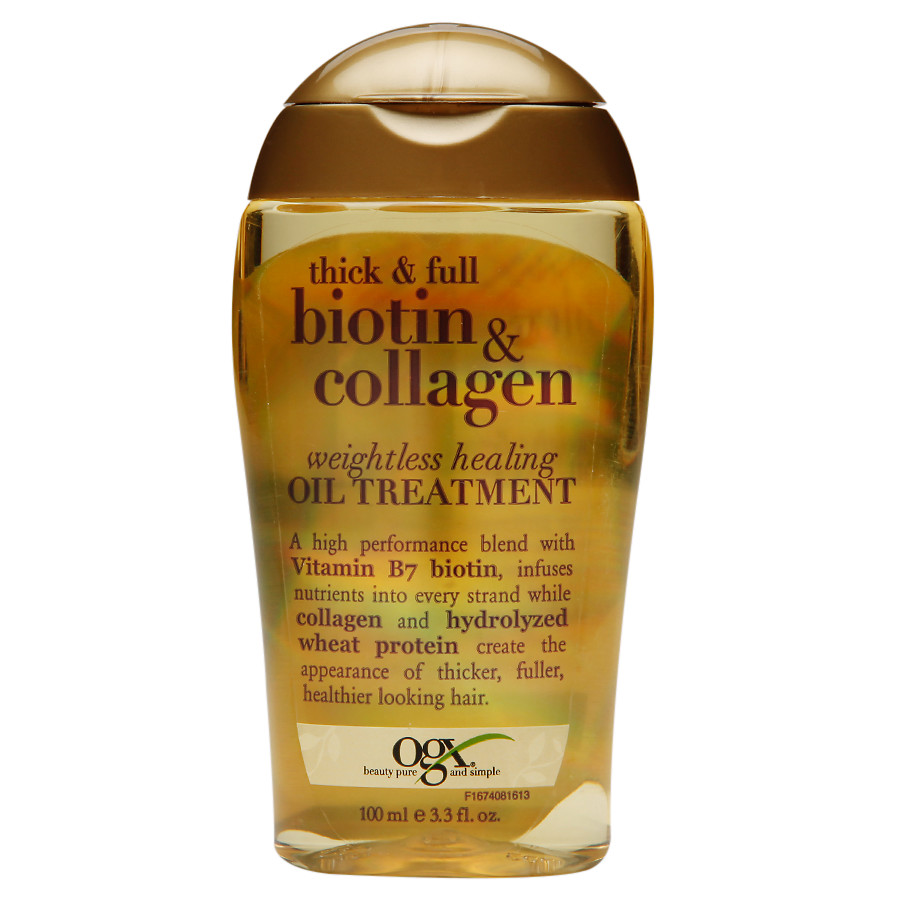 OGX Biotin & Collagen Weightless Healing Oil Treatment 3.3oz