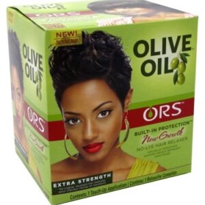 ORS Olive Oil No-Lye Relaxer New Growth Kit Extra Strength