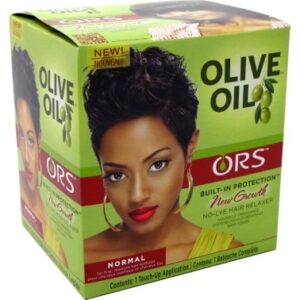 ORS Olive Oil No-Lye Relaxer New Growth Kit Normal