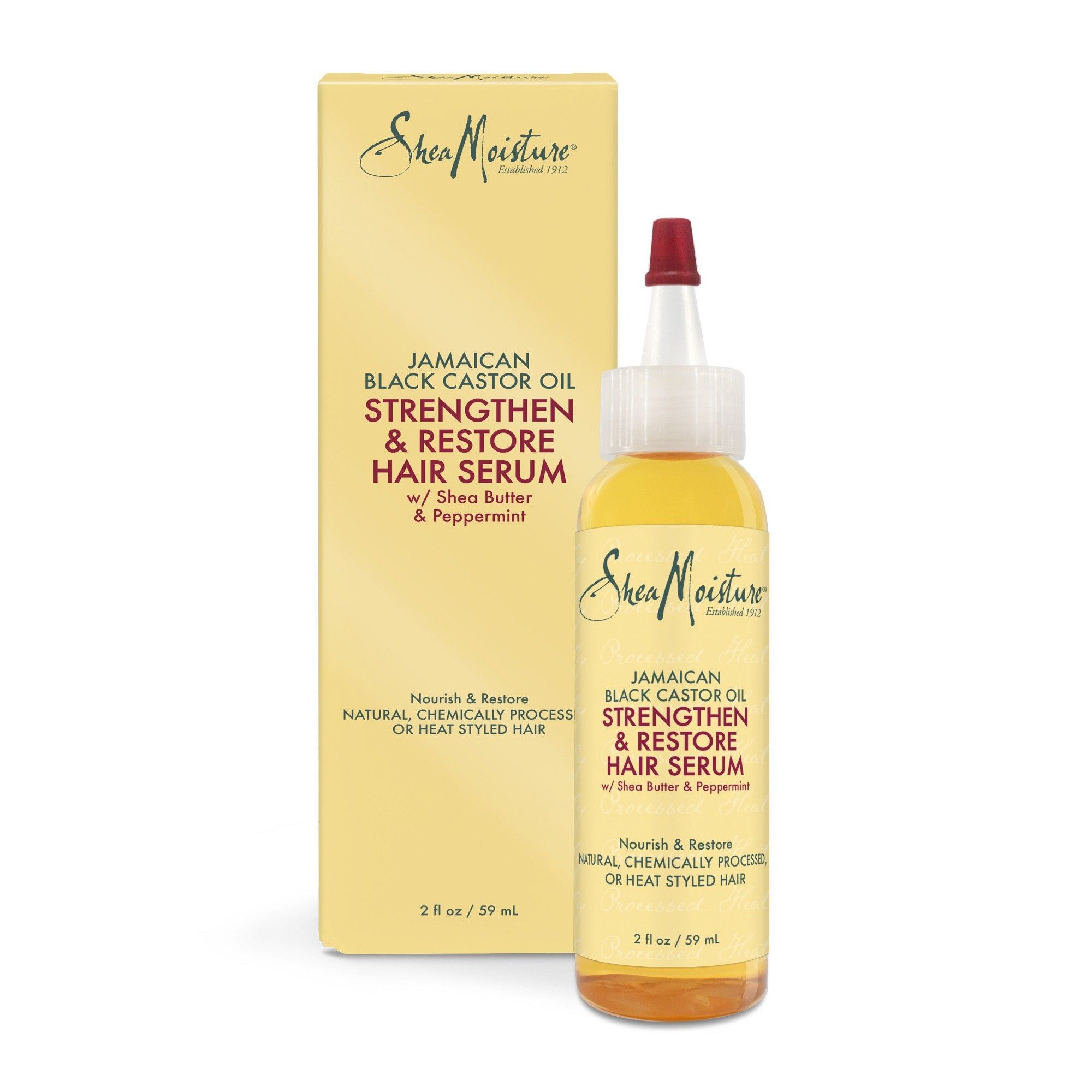 Shea Moisture Jamaican Black Castor Oil Strengthen & Restore Hair Serum