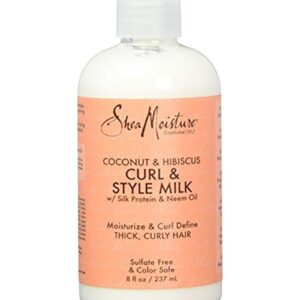 Shea Moisture Coconut & Hibiscus Curl & Style Milk 8oz